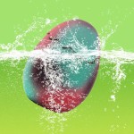 Dinosaur Egg Shape Squeaky Sound Chew Toy